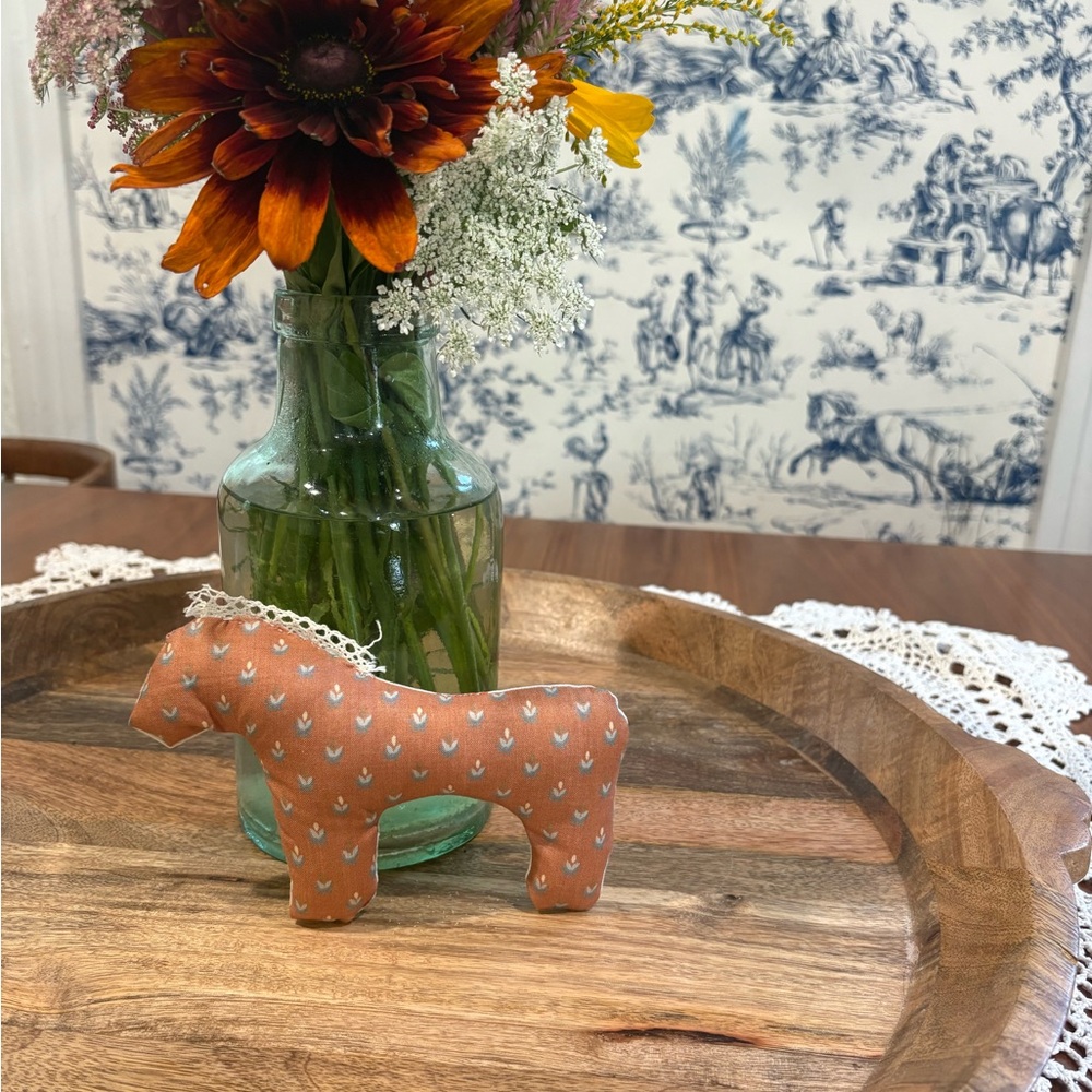 Handmade  stuffed horse